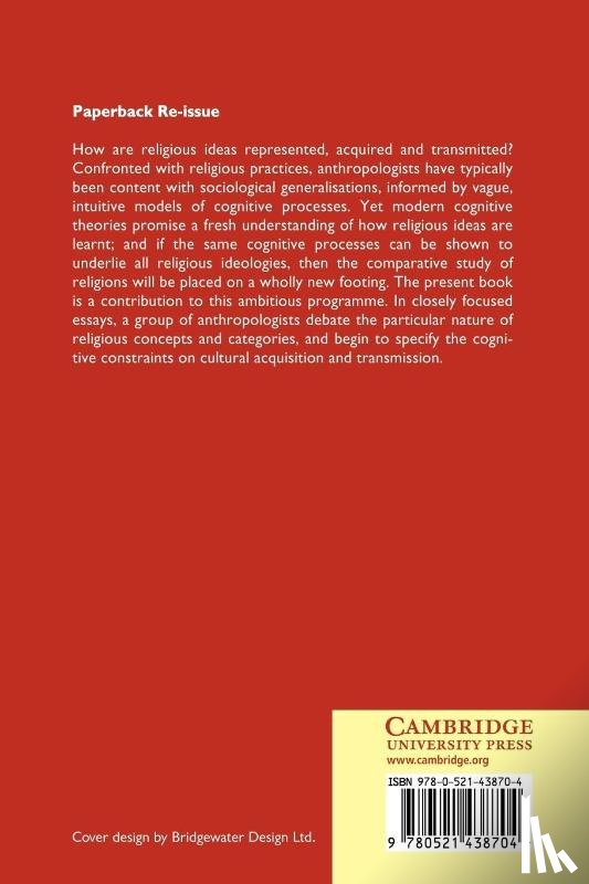  - Cognitive Aspects of Religious Symbolism