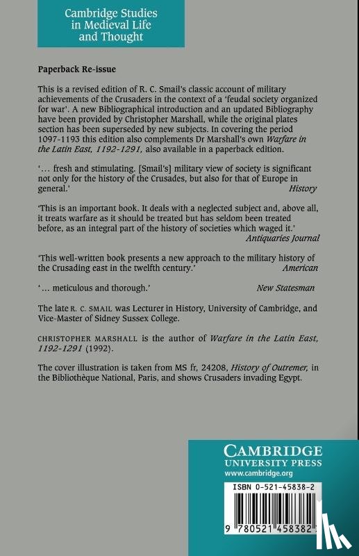 Smail, R. C. - Crusading Warfare, 1097–1193