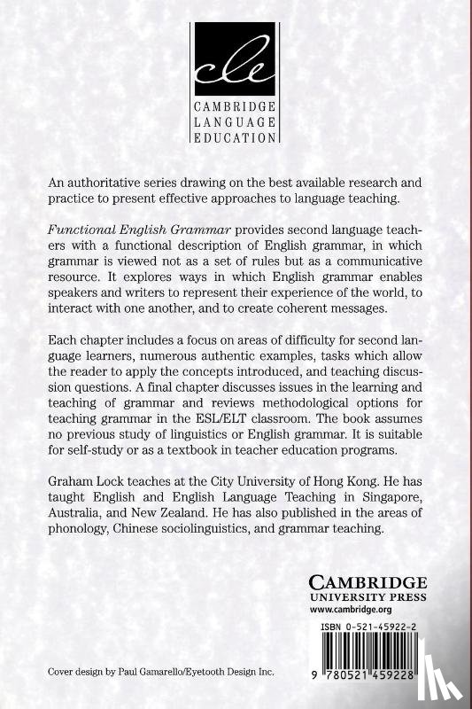 Lock, Graham (City University of Hong Kong) - Functional English Grammar