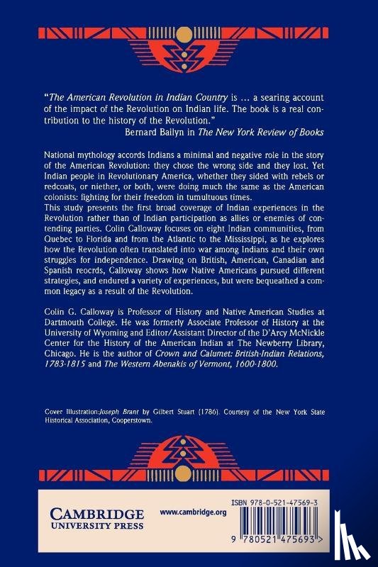 Calloway, Colin G. (University of Wyoming) - The American Revolution in Indian Country