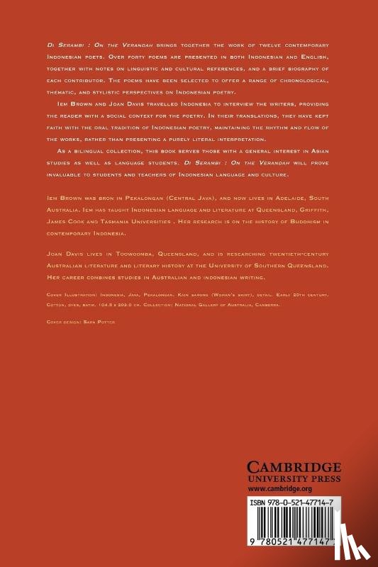  - Di Serambi: On the Verandah