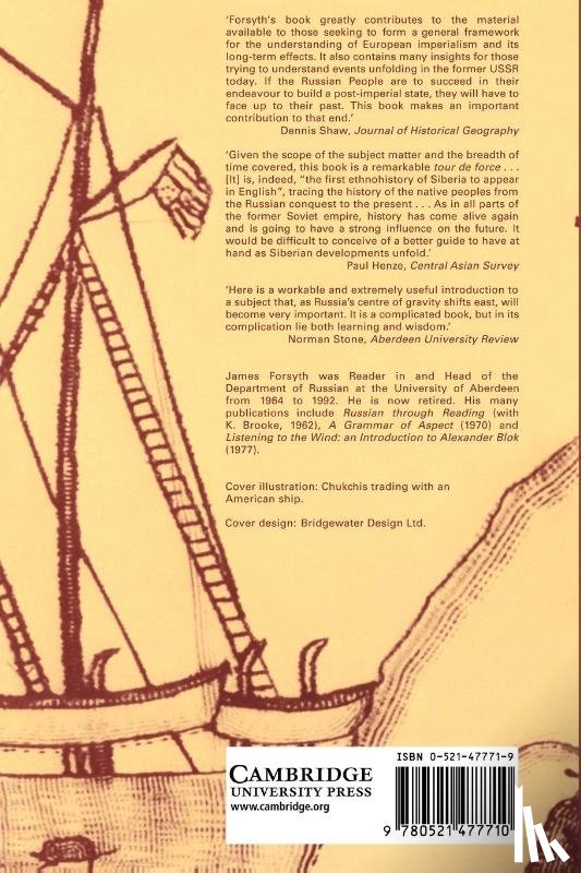Forsyth, James (University of Aberdeen) - A History of the Peoples of Siberia