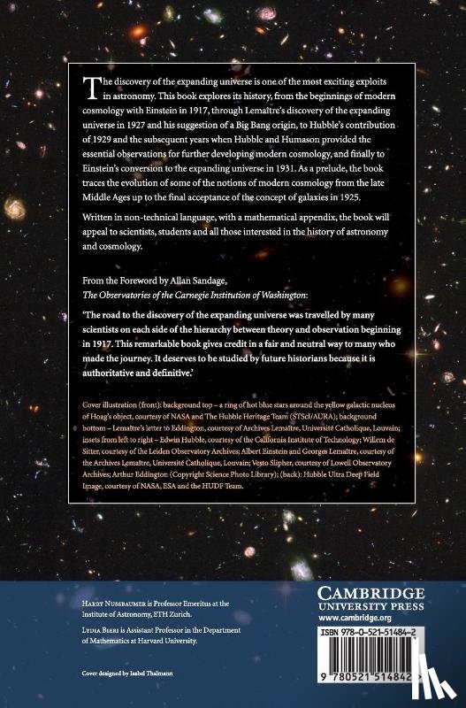 Nussbaumer, Harry (Swiss Federal Institute of Technology, Bieri, Lydia (Harvard University - Discovering the Expanding Universe