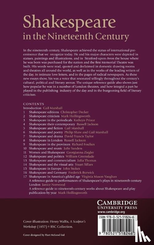  - Shakespeare in the Nineteenth Century