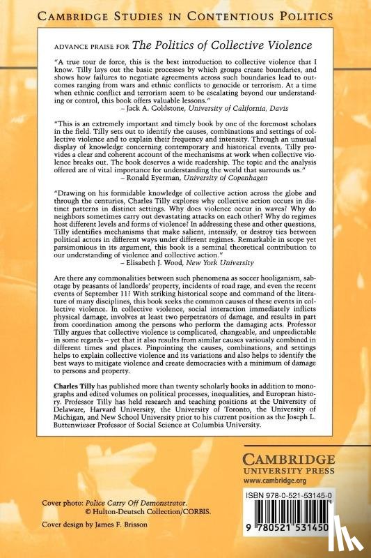 Tilly, Charles (Columbia University - The Politics of Collective Violence