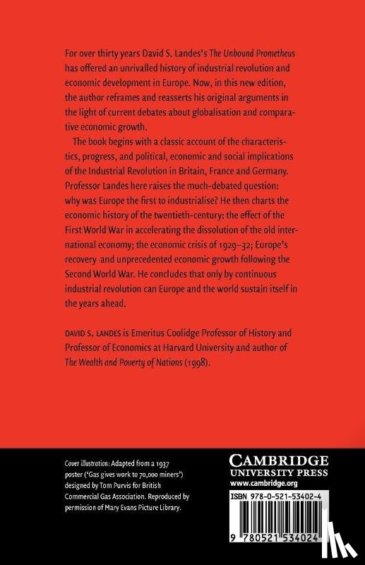 Landes, David S. (Harvard University - The Unbound Prometheus