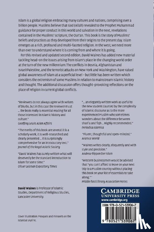 Waines, David (Lancaster University) - An Introduction to Islam