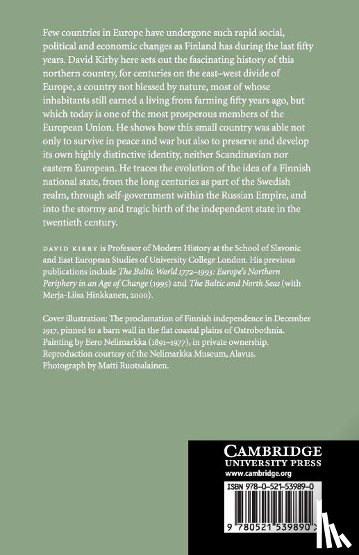 Kirby, David (University College London) - A Concise History of Finland