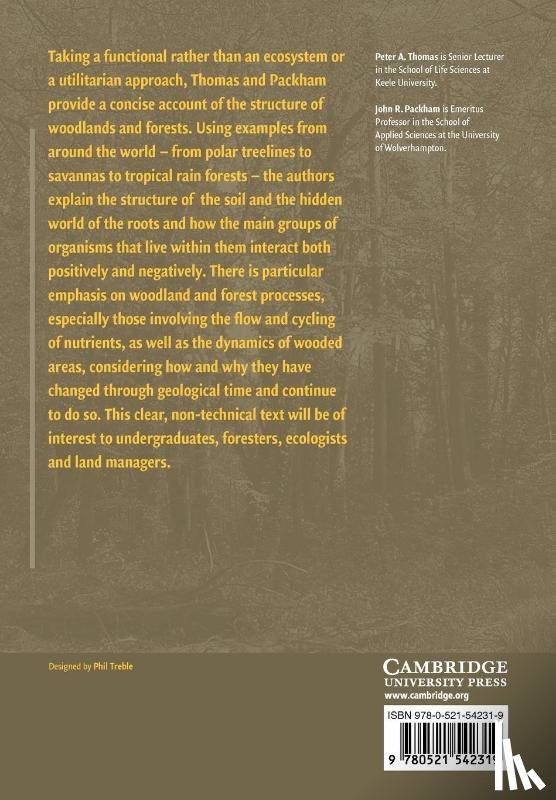 Thomas, Peter (Keele University), Packham, John (University of Wolverhampton) - Ecology of Woodlands and Forests