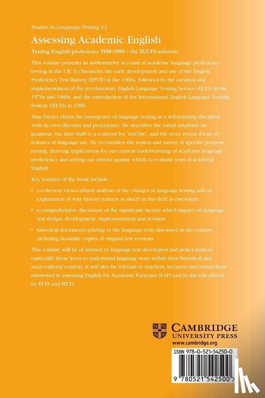 Davies, Alan - Assessing Academic English