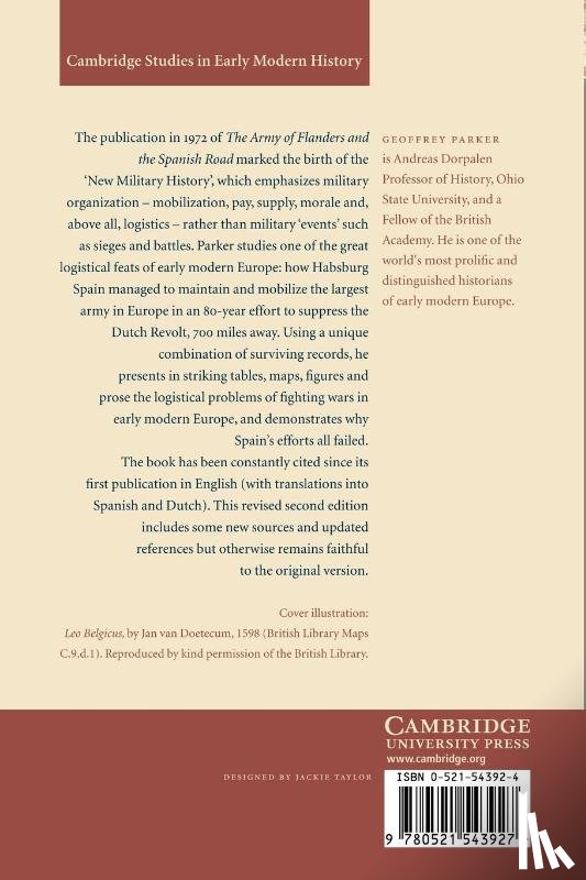 Parker, Geoffrey (Ohio State University) - The Army of Flanders and the Spanish Road, 1567–1659