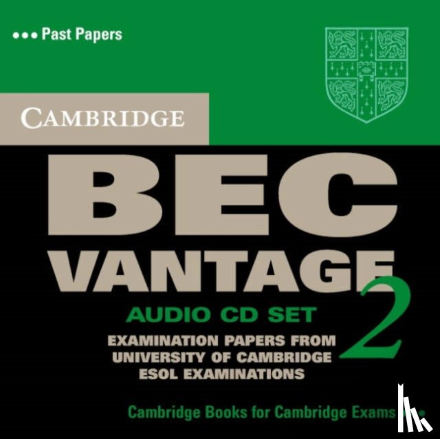 Cambridge ESOL - Cambridge BEC Vantage 2 Audio CD