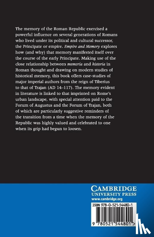 Gowing, Alain M. (University of Washington) - Empire and Memory