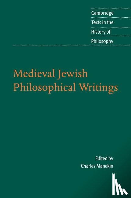  - Medieval Jewish Philosophical Writings