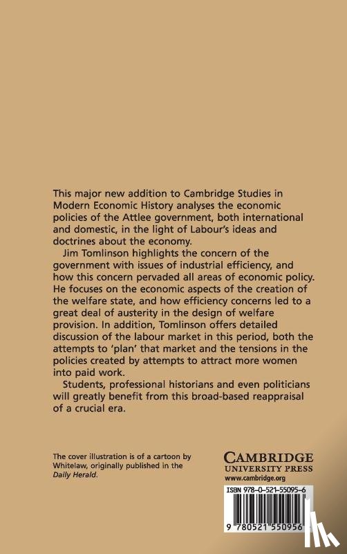 Tomlinson, Jim (Brunel University) - Democratic Socialism and Economic Policy