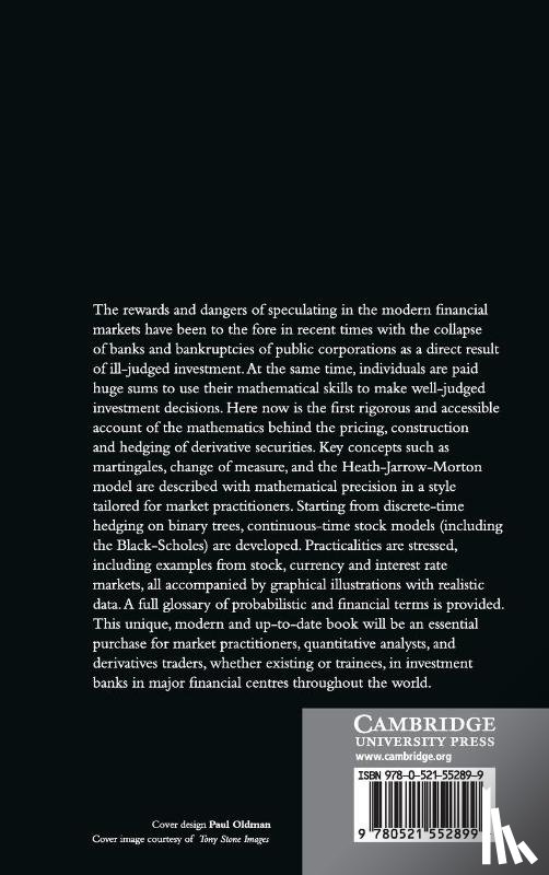 Baxter, Martin (University of Cambridge), Rennie, Andrew (Union Bank of Switzerland) - Financial Calculus