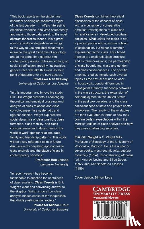 Wright, Erik Olin (University of Wisconsin - Class Counts