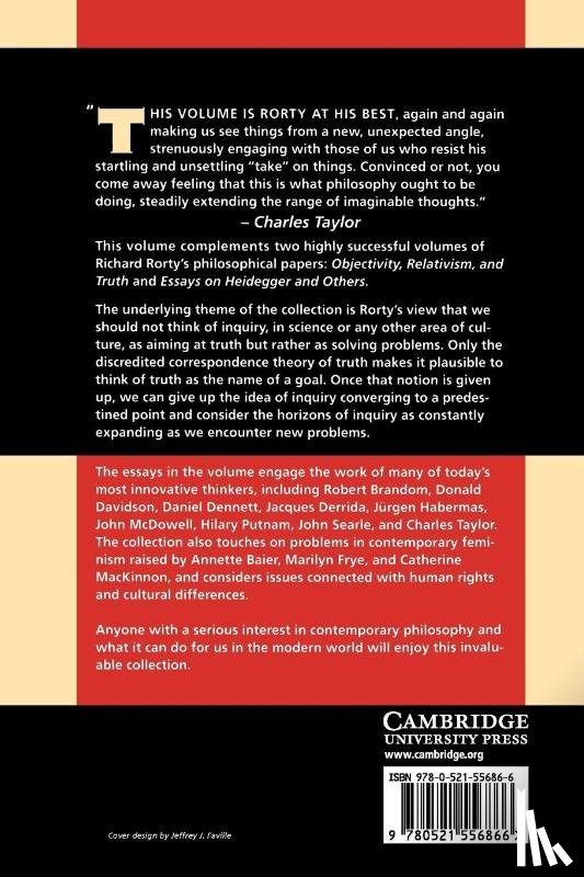 Rorty, Richard (Stanford University - Truth and Progress