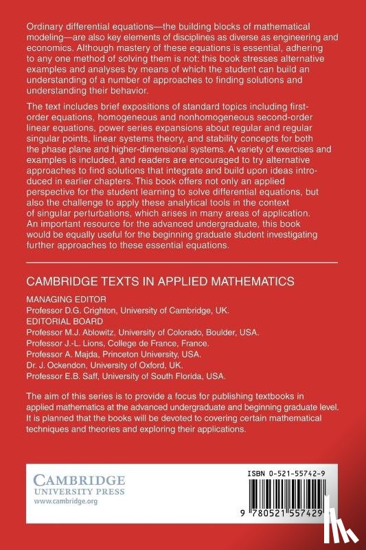 O'Malley, Jr - Thinking about Ordinary Differential Equations