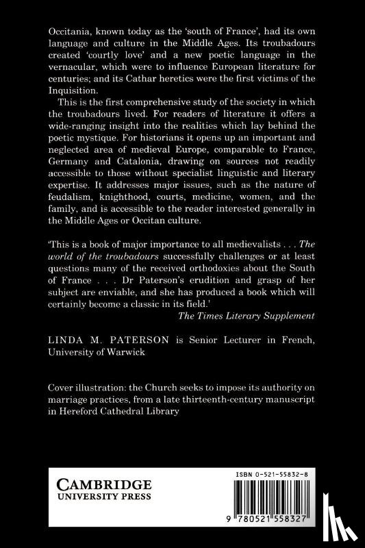 Paterson, Linda M. - The World of the Troubadours