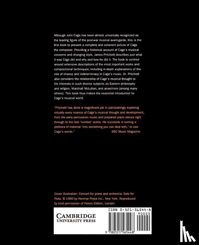 Pritchett, James - The Music of John Cage