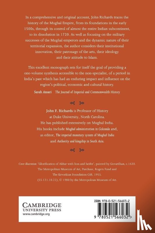 Richards, John F. (Duke University - The Mughal Empire