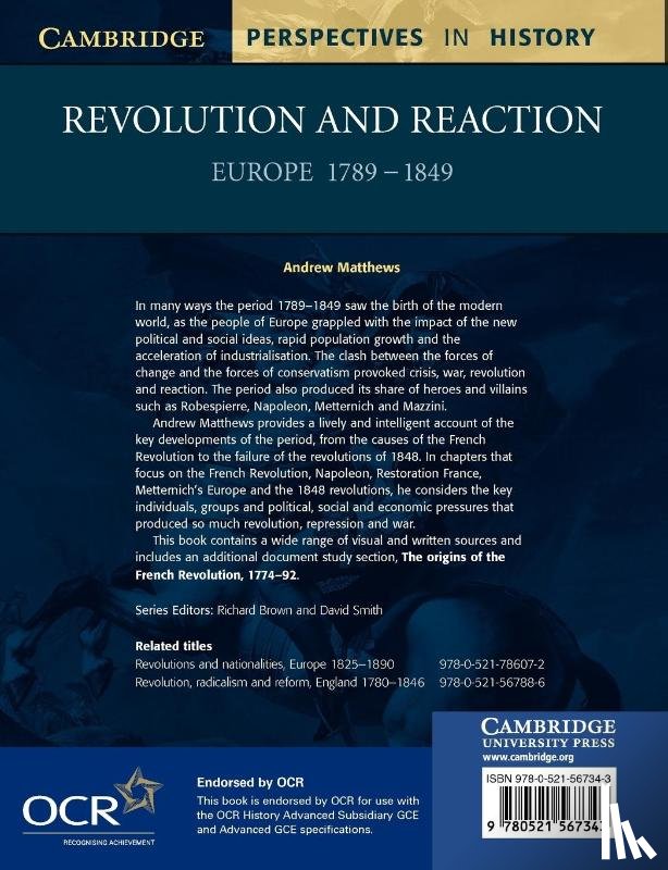 Matthews, Andrew (Reigate Grammar School) - Revolution and Reaction