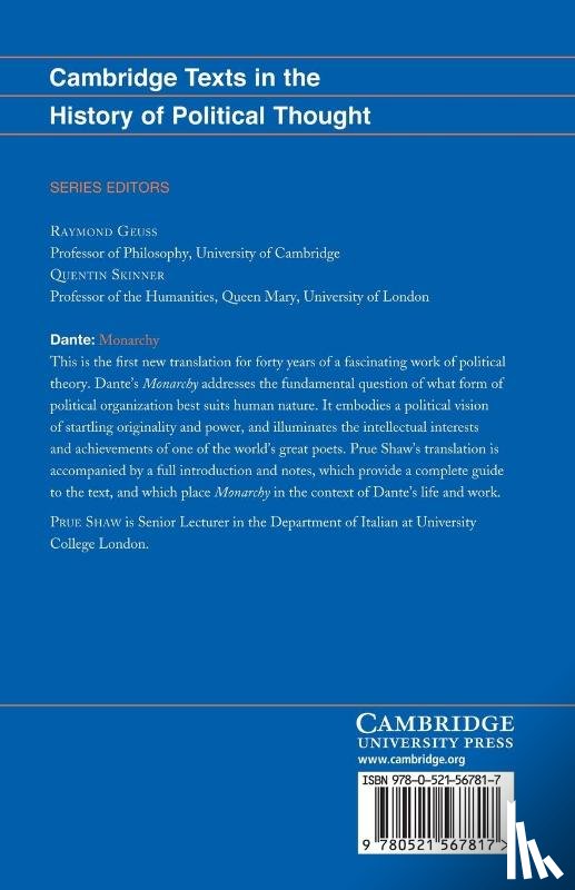 Dante - Dante: Monarchy