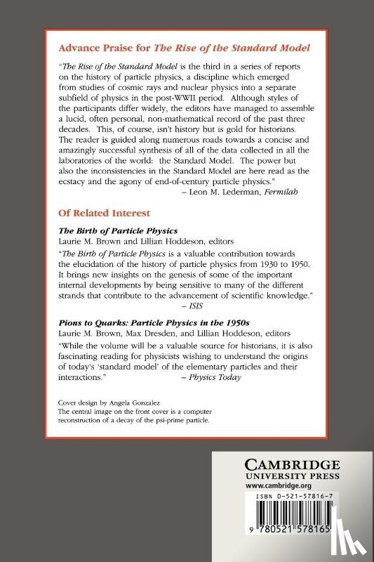  - The Rise of the Standard Model