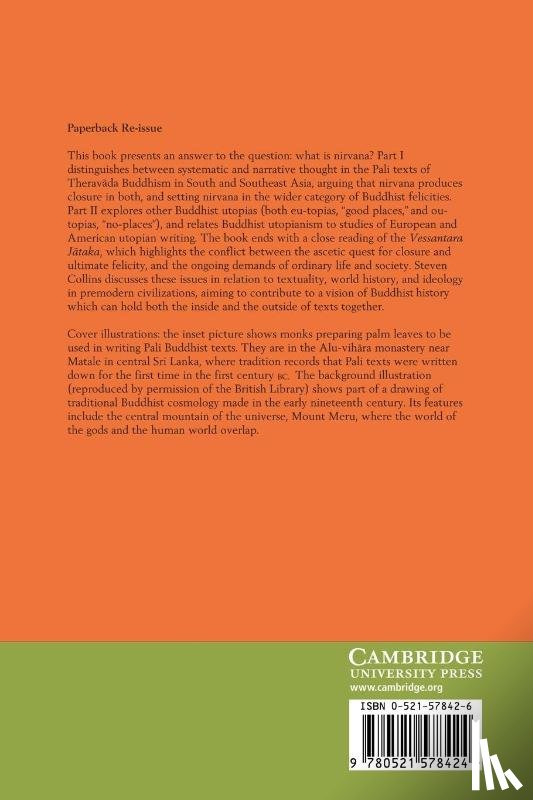 Collins, Steven (University of Chicago) - Nirvana and Other Buddhist Felicities