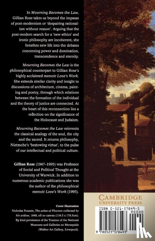 Rose, Gillian (University of Warwick) - Mourning Becomes the Law