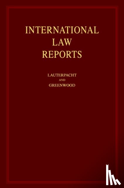  - International Law Reports
