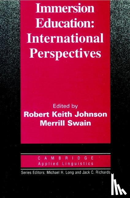 - Immersion Education