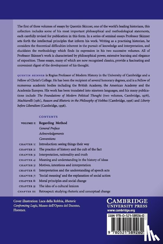 Skinner, Quentin (University of Cambridge) - Visions of Politics