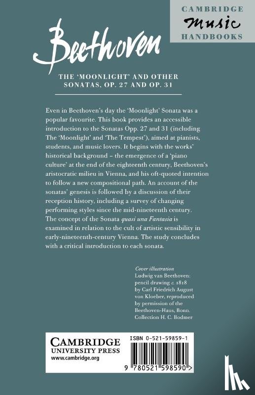 Jones, Timothy (University of Exeter) - Beethoven: The 'Moonlight' and other Sonatas, Op. 27 and Op. 31