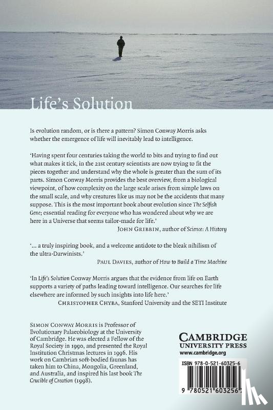 Conway Morris, Simon (University of Cambridge) - Life's Solution