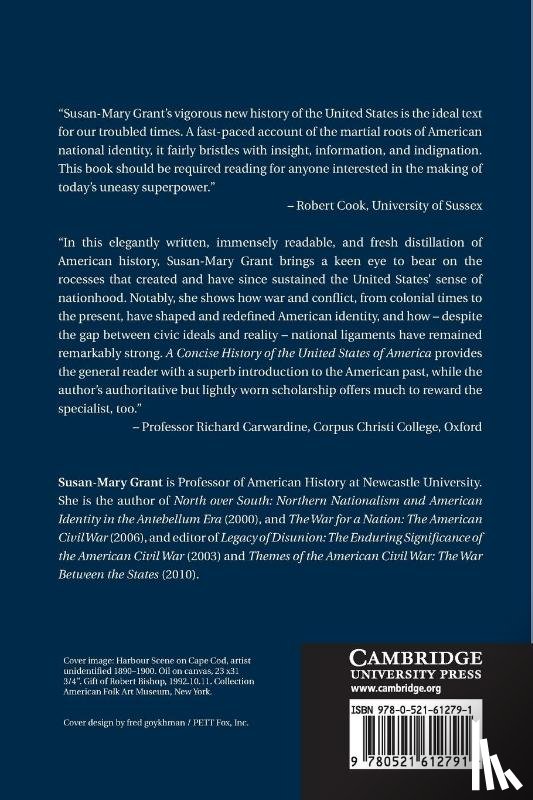 Grant, Susan-Mary (University of Newcastle upon Tyne) - A Concise History of the United States of America