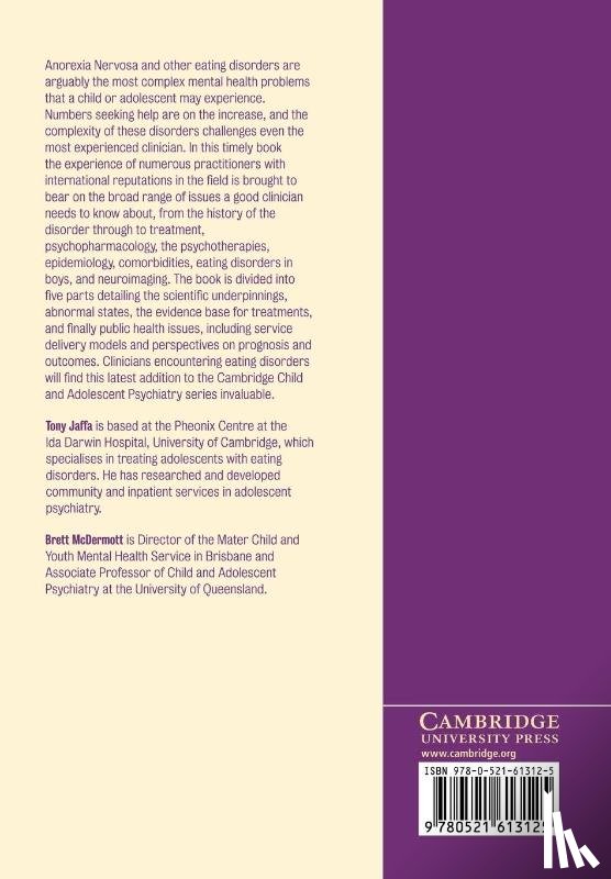 McDermott, Brett (University of Queensland) - Eating Disorders in Children and Adolescents