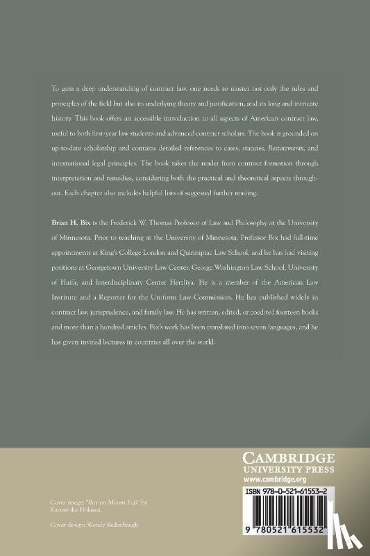 Bix, Brian H. (University of Minnesota) - Contract Law