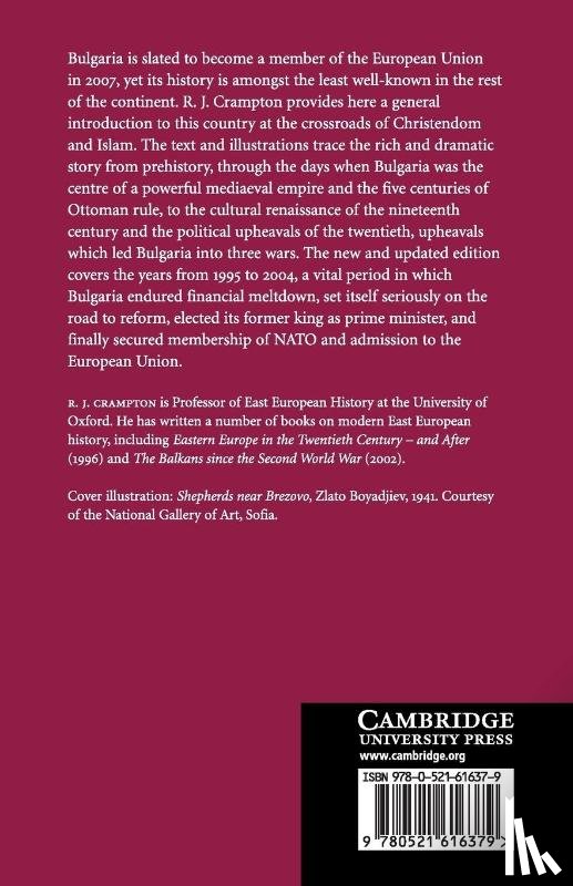 Crampton, R. J. (University of Oxford) - A Concise History of Bulgaria