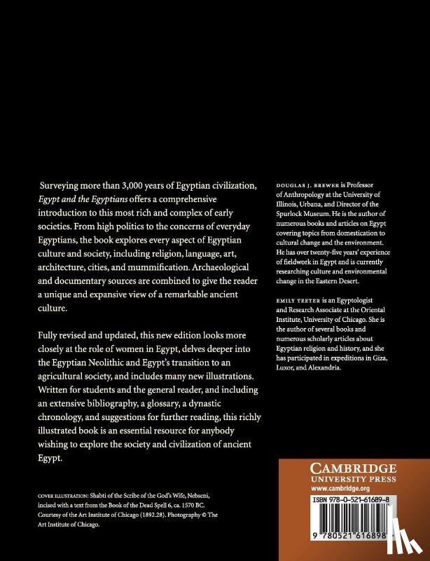 Brewer, Douglas J. (University of Illinois, Teeter, Emily (University of Chicago) - Egypt and the Egyptians