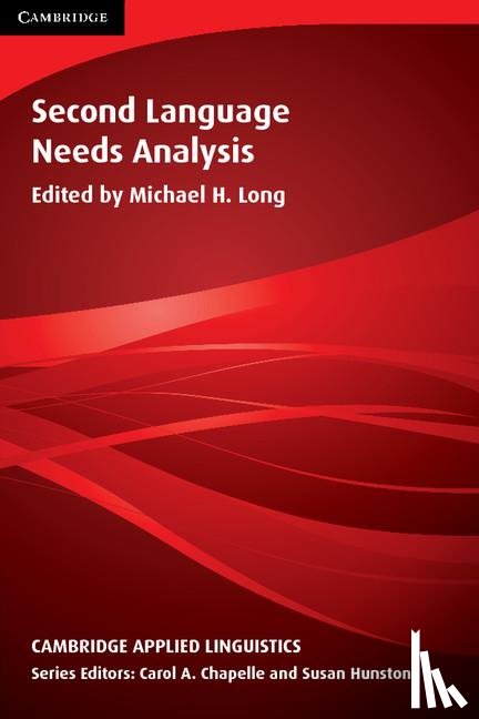  - Second Language Needs Analysis