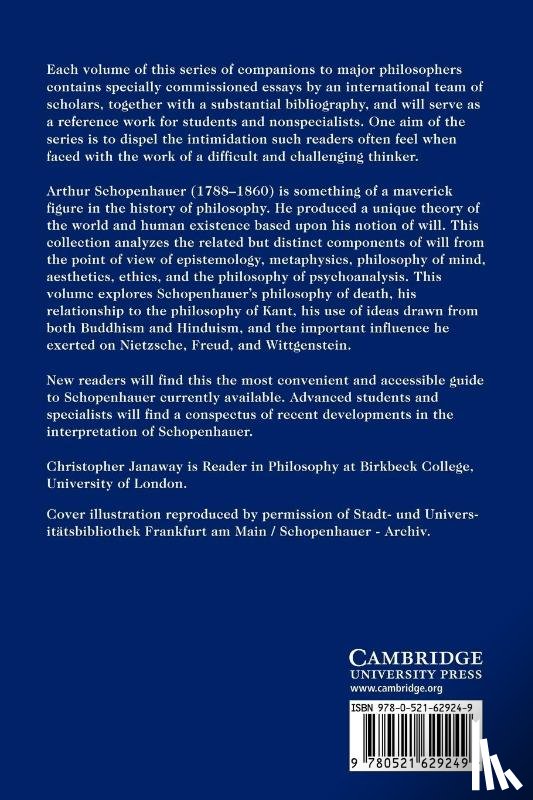  - The Cambridge Companion to Schopenhauer