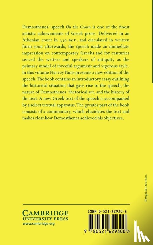 Demosthenes - Demosthenes: On the Crown