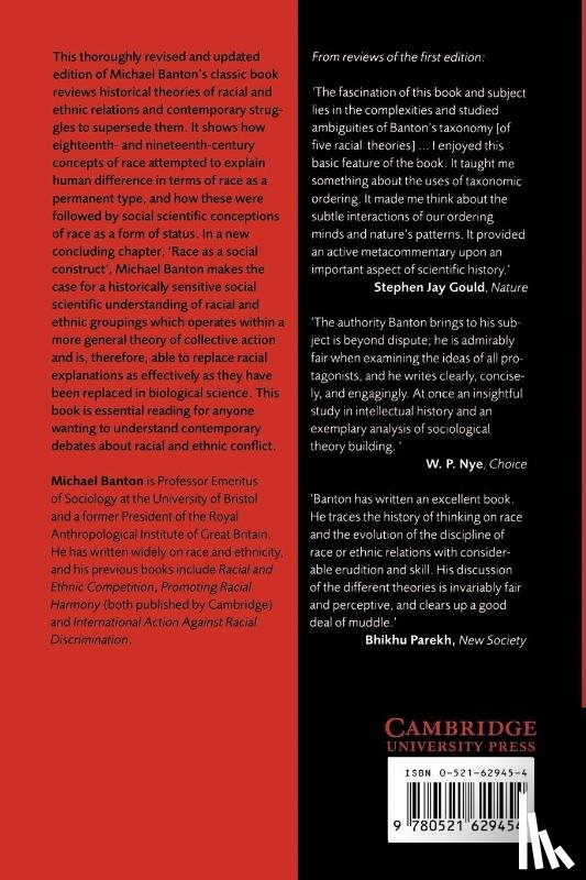 Banton, Michael (University of Bristol) - Racial Theories