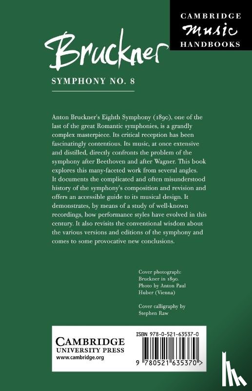 Korstvedt, Benjamin M. (University of St Thomas - Bruckner: Symphony No. 8