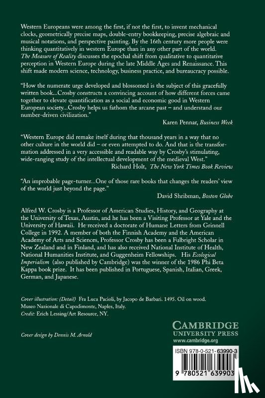 Crosby, Alfred W. (University of Texas - The Measure of Reality