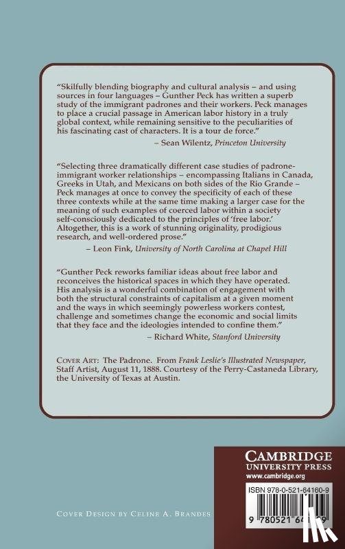 Peck, Gunther (University of Texas - Reinventing Free Labor