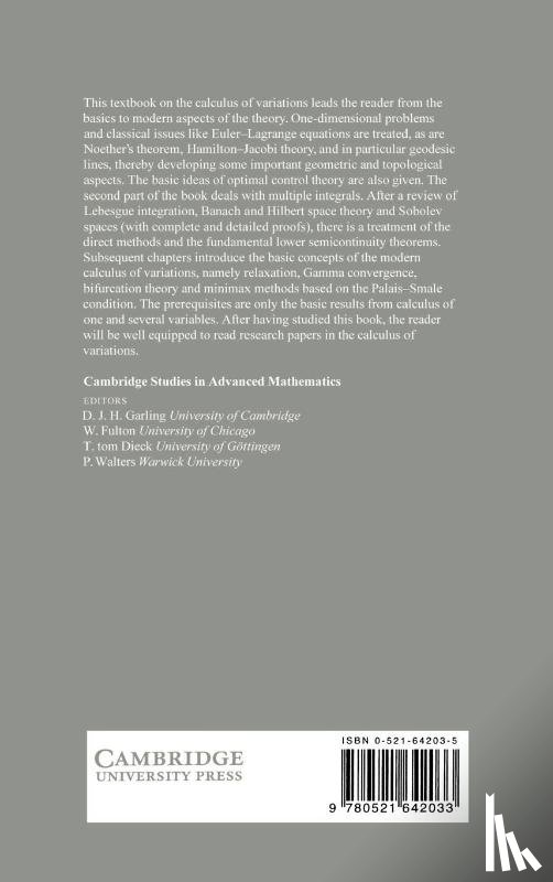 Jost, Jurgen (Max-Planck-Institut fur Mathematik in den Naturwissenschaften, Li-Jost, Xianqing (Max-Planck-Institut fur Mathematik in den Naturwissenschaften - Calculus of Variations
