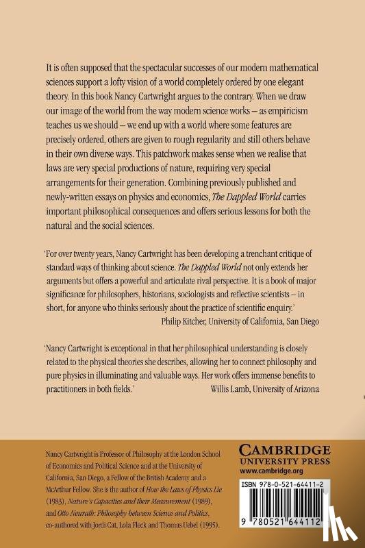 Cartwright, Nancy (London School of Economics and Political Science) - The Dappled World